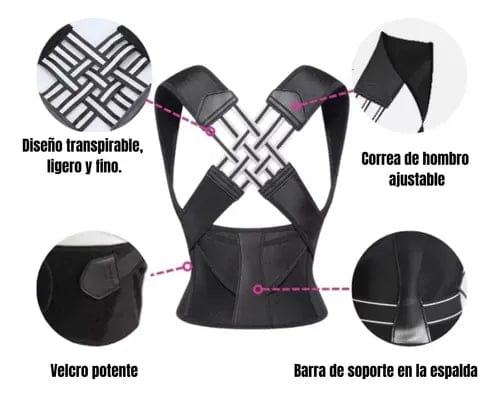 CORRECTOR DE POSTURA AJUSTABLE